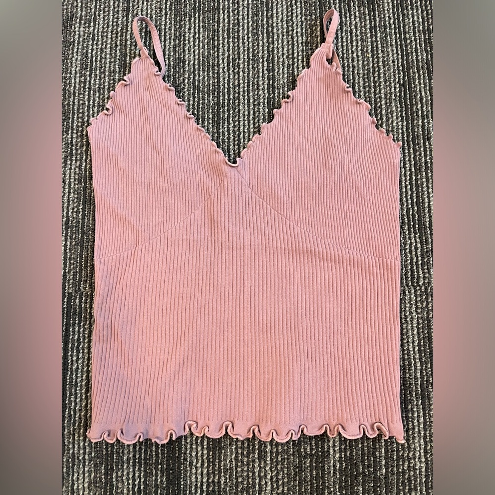 Free People Intimately Ruffle Tank Top